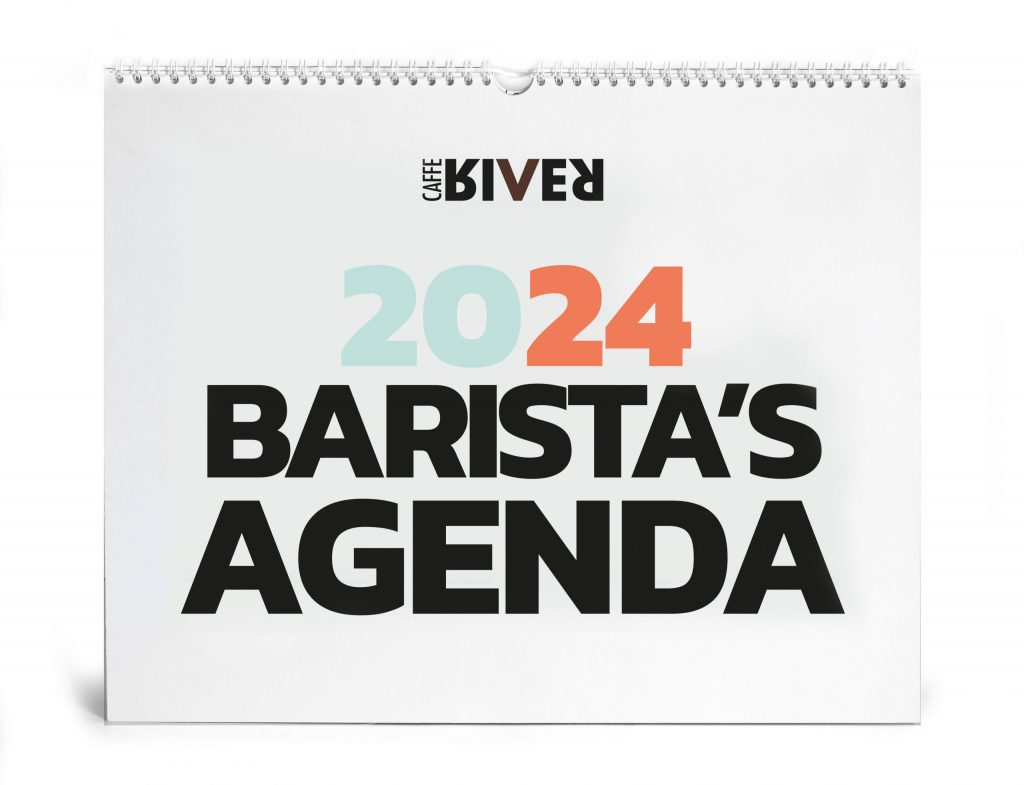 BREPOLS Agenda weekly Barista 2024 26.3.1449 1S/1P+N, lungo 17x22cm - Büro  Bachmann AG Bürocenter